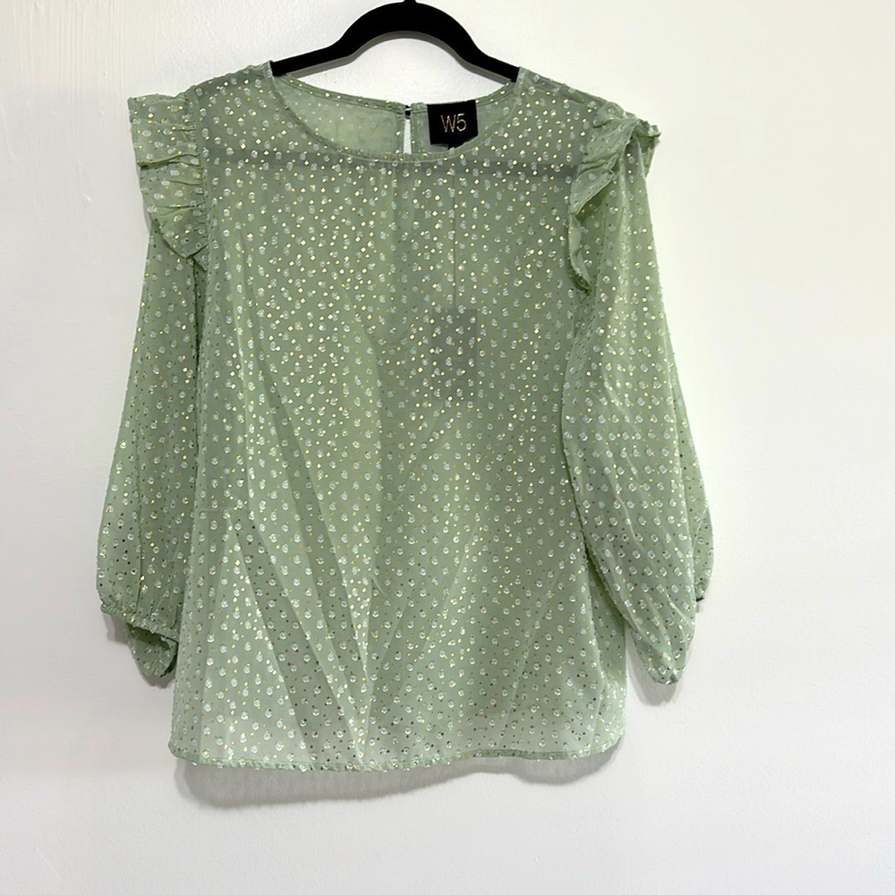 W5 mint blouse​​